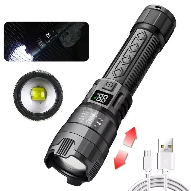 Rechargeable Tactical LED Flashlight