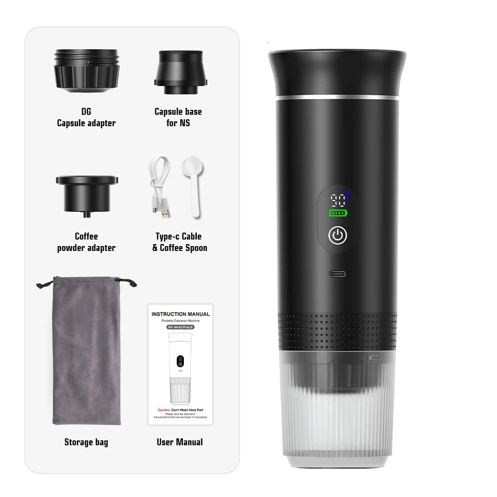 Portable Wireless Espresso Maker