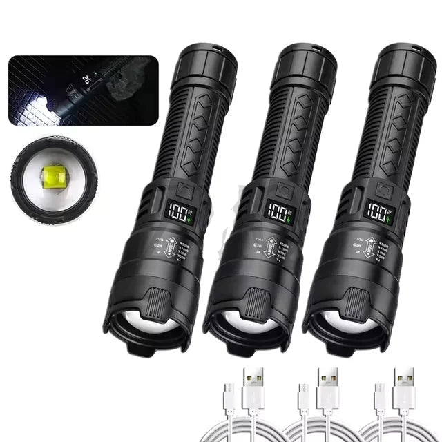 Rechargeable Tactical LED Flashlight